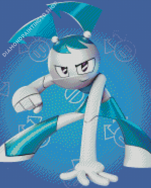 XJ 9 My Life As A Teenage Robot Diamond Painting