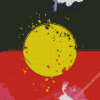 Aboriginal Flag Diamond Painting
