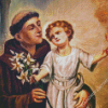 Anthony Of Padua Art Diamond Painting