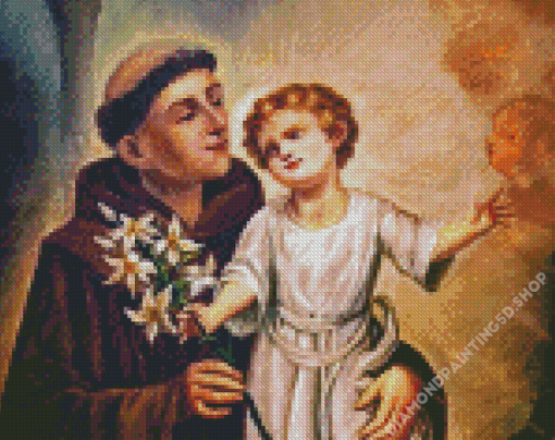 Anthony Of Padua Art Diamond Painting