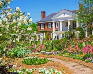 Bonne Hall Plantation Building Diamond Painting