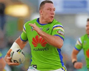 Canberra Raiders National Rugby League Player Diamond Painting