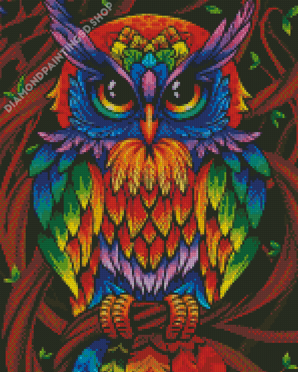 owl AH2076 5D Diamond Painting -  – Five Diamond  Painting