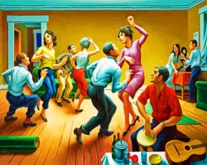 Country Music Party Diamond Painting