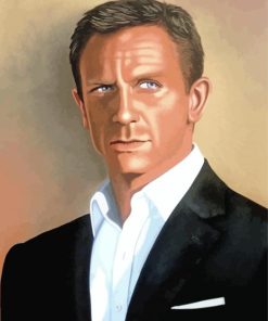 Daniel Craig Art Diamond Painting