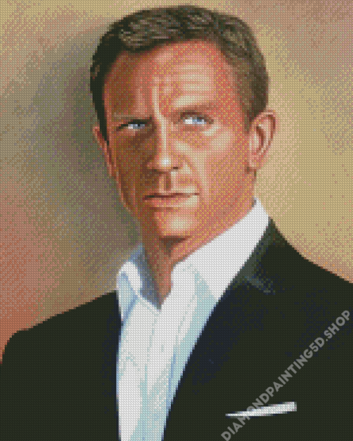 Daniel Craig Art Diamond Painting