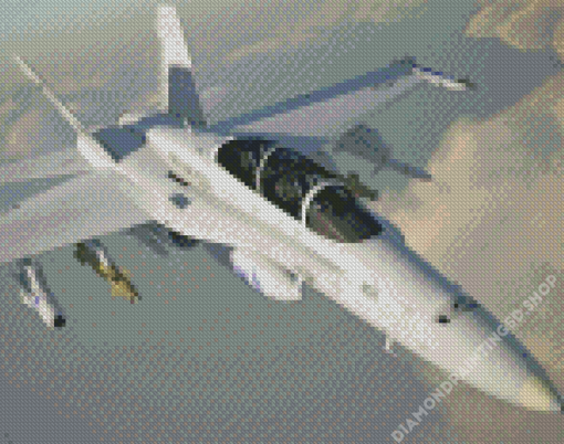 FA 18 Aircraft Diamond Painting