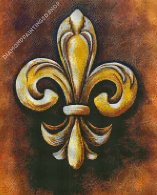 Fleur De Lis Diamond Painting