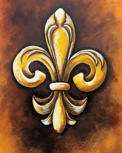 Fleur De Lis Diamond Painting