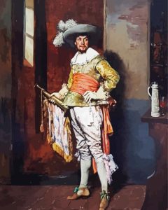 Gentleman With Bugle Diamond Painting