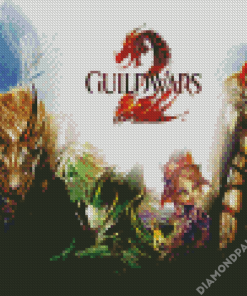 Guild Wars Poster Diamond Painting