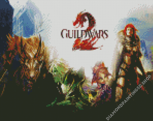 Guild Wars Poster Diamond Painting