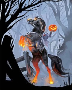 Headless Horseman Art Diamond Painting