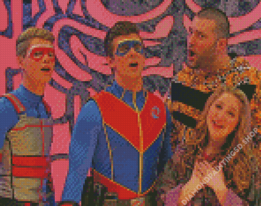 Henry Danger Characters Diamond Painting