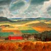 John Steuart Curry Wisconsin Landscape Diamond Painting
