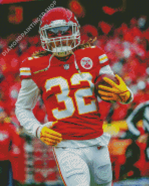 Kansas City Chiefs Football Player Diamond Painting