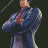 Kazuya Mishima Tekken Game Diamond Painting