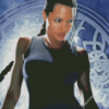 Lara Croft Diamond Painting