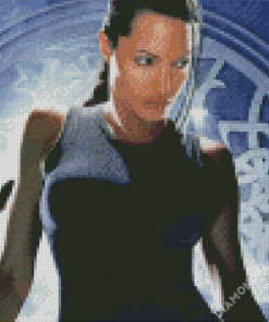 Lara Croft Diamond Painting