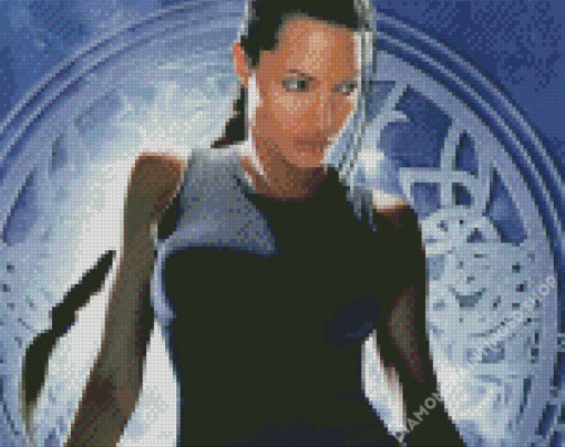 Lara Croft Diamond Painting