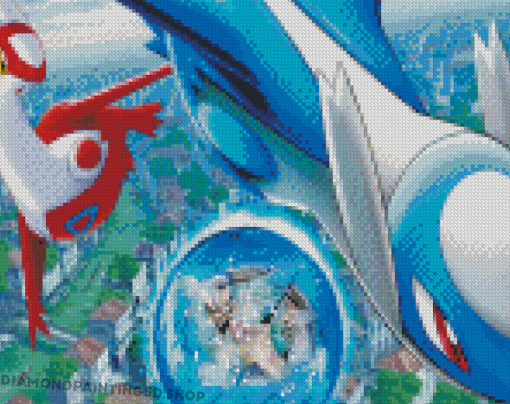 Latios And Latias Diamond Painting