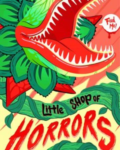 Little Shop of Horrors Poster Diamond Painting