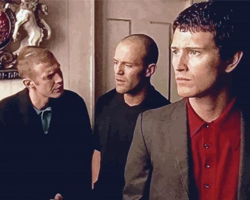 Lock Stock and Two Smoking Barrels Movie Characters Diamond Painting