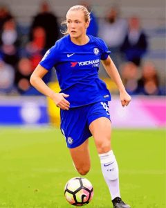 Magdalena Eriksson Chelsea Player Diamond Painting