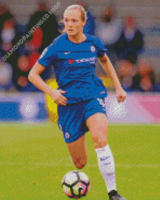 Magdalena Eriksson Chelsea Player Diamond Painting