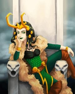 Marvel Lady Loki Diamond Painting