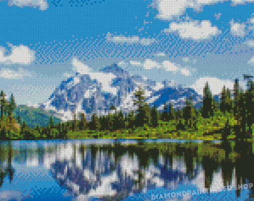 North Cascades National Park Diamond Painting