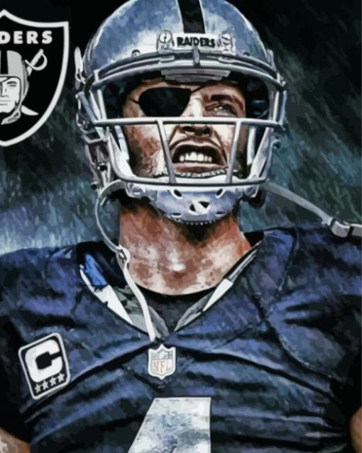 Oakland Raiders Art Diamond Painting