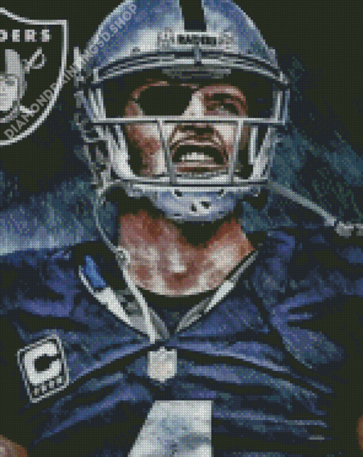 Oakland Raiders Art Diamond Painting