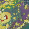 Pokemon Species Chikorita Diamond Painting