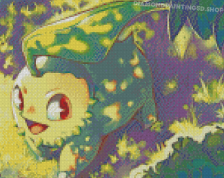 Pokemon Species Cursola Art Diamond Painting 