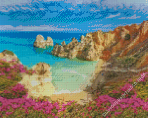 Portugal Algarve Beach Diamond Painting