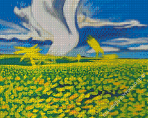 Prairie Landscape Art Diamond Painting