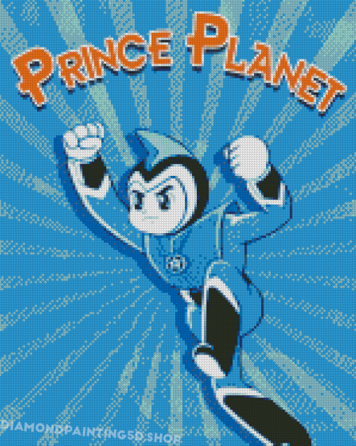 Prince Planet Poster Diamond Painting