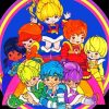 Rainbow Brite Cartoon Characters Diamond Painting