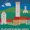 Ravensburg Germany Poster Diamond Painting
