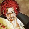 Red Haired Shanks Pirate Diamond Painting