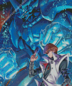 Seto Kaiba And Obelisk Diamond Painting