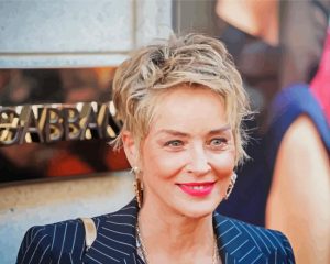 Sharon Stone Diamond Painting