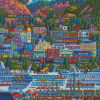 Skagway City Art Diamond Painting