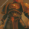 Space Marine Game Character Diamond Painting