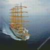 Square Rig Ship Diamond Painting