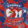 Sydney Roosters Logo Poster Diamond Painting