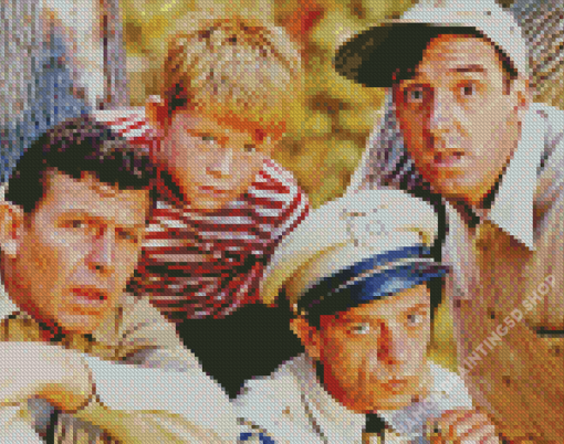 The Andy Griffith Show Characters Diamond Painting