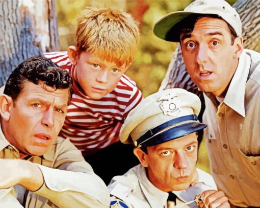 The Andy Griffith Show Characters Diamond Painting