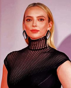 The Beautiful Actress Jodie Comer Diamond Painting